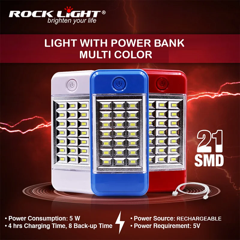 Rocklight power bank