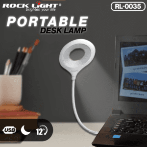 Rocklight portable study lamp