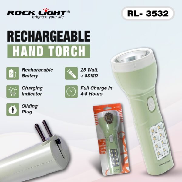 Rocklight hand torch