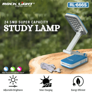 Rocklight study lamp