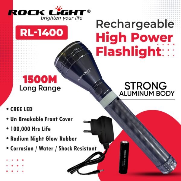 Rock light metal torch