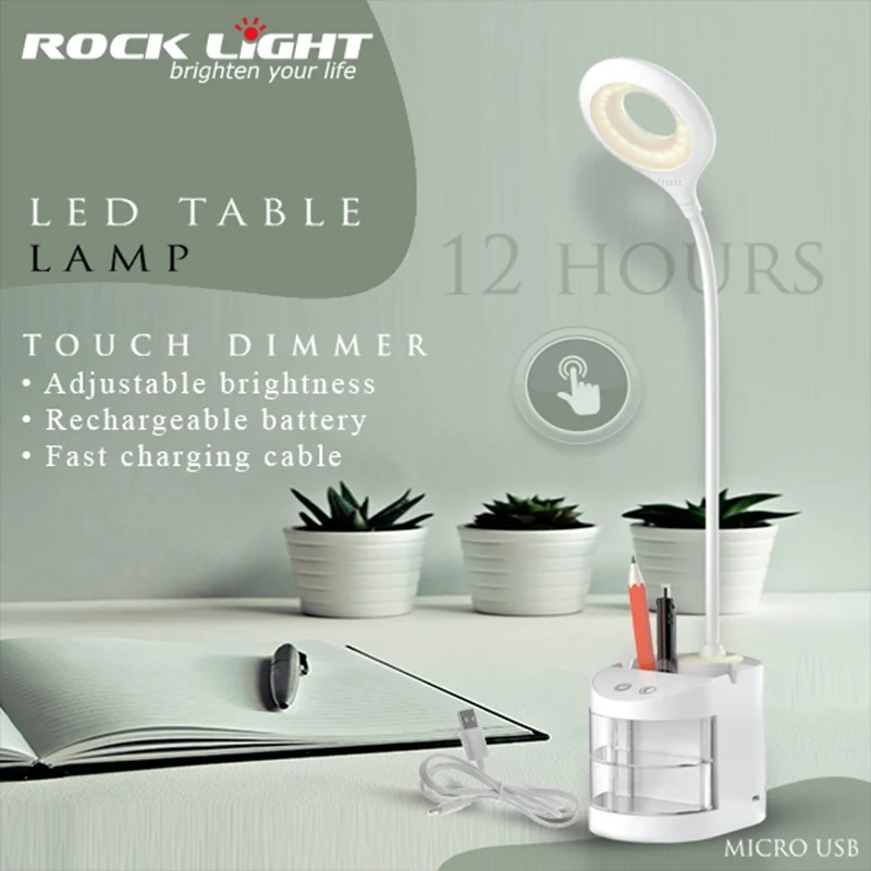 Rocklight study lamp