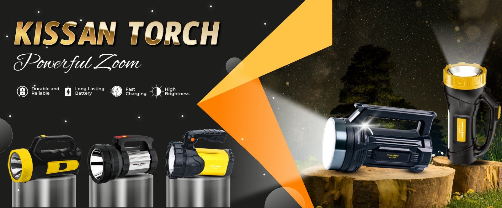 Rock Light Kisan Torch