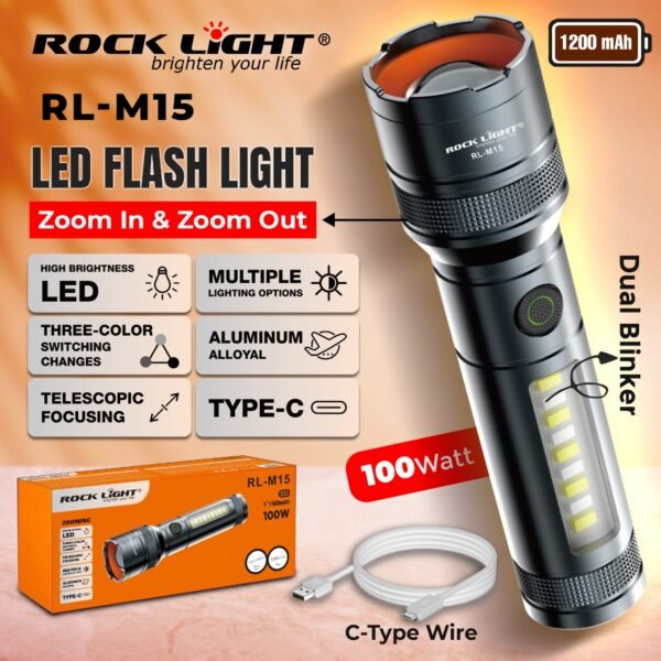 rechargeable LED flash light India
