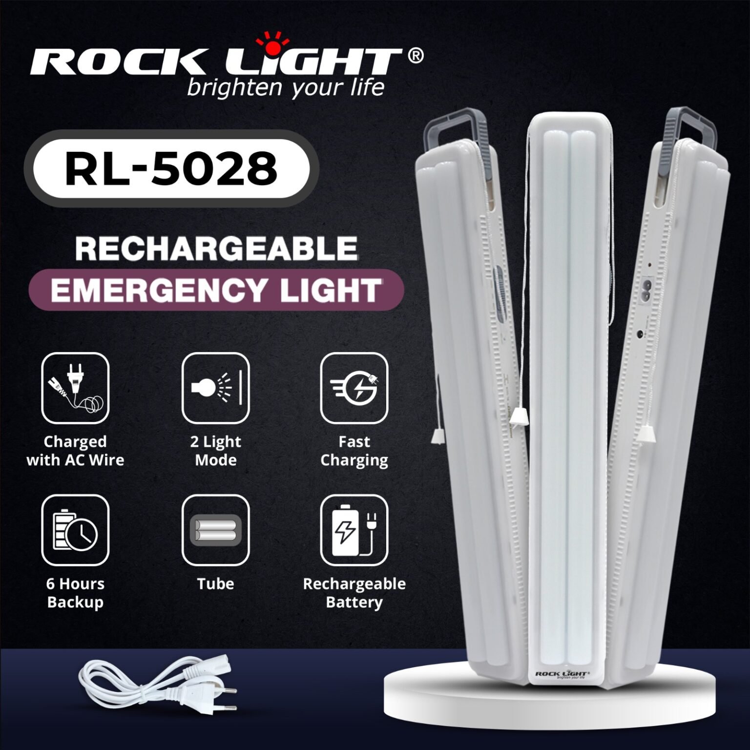 RL 5028 Emergency light durable build for long-term performance ...